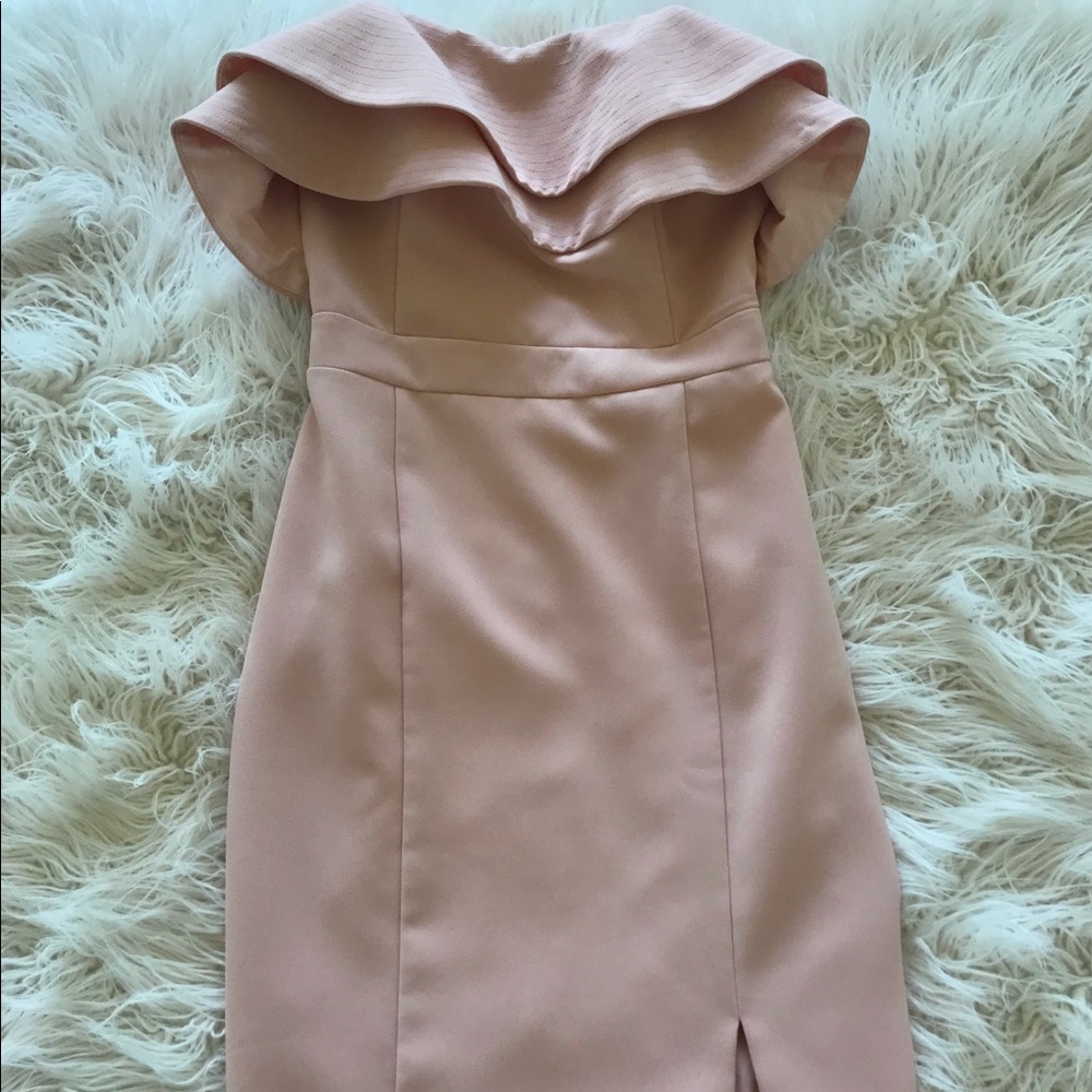 Strapless dress